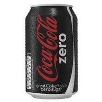 coca cola zero 330ml can tray of 24