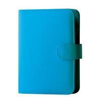 Collins Paris KT2855 (2016) Pocket Organiser Padded Leather (Teal) with Diary Insert Refills