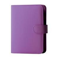 Collins Paris KT2855 (2016) Pocket Organiser Padded Leather (Purple) with Diary Insert Refills