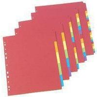 Concord Bright A4 Divider 12-Part Assorted 50999