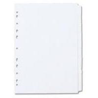 concord subject divider a4 10 part white 79701