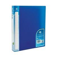 Concord Natural (A4) 2 O-Ring 25mm Polypropylene Ring Binder (Blue) Pack of 10