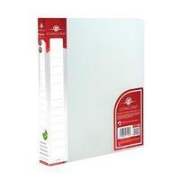 concord executive a4 2 o ring 25mm polypropylene ring binder clear pac ...