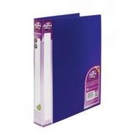 Concord Vibrant Ring Binder Polypropylene 2 O-Ring 25mm A4 (Purple) Pack of 10