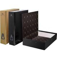 concord noir foolscap boxfile black and gold pack of 10