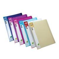 Concord Display Book Polypropylene 20 Pockets A4 (Clear) Pack of 12