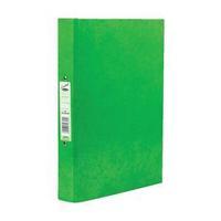 Concord (A4) Contrast 2 O-Ring Capacity 25mm Laminated Ring Binder (Lime) Pack of 10