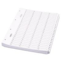 Concord Classic Index 1-100 A4 White Board with Clear Mylar