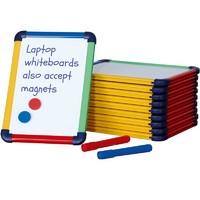 Coloured Frame Laptop Whiteboards