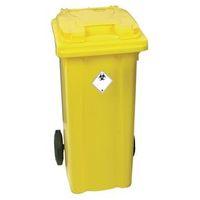 CONTAINER - REFUSE 120 LITRE 2 WHEELED COLOUR YELLOW