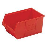 CONTAINER RED - PACK OF 10 - LOUVRE VALUE 12 L X W X H: 350 x 205 x 182