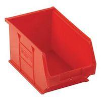 CONTAINER RED - PACK OF 10 - LOUVRE VALUE 6 L X W X H: 240 x 150 x 132