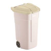 CONTAINER - BIG WHEEL - 100L WITH BEIGE LID