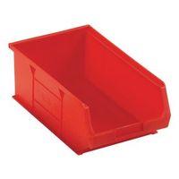 CONTAINER RED - PACK OF 10 - LOUVRE VALUE 9 L X W X H: 350 x 205 x 132