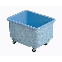 CONTAINER - GLASS FIBRE WITH REMOVABLE LID NYLON WHEELS