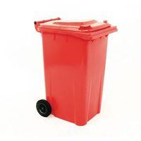 CONTAINER - REFUSE 240 LITRE 2 WHEELED COLOUR RED