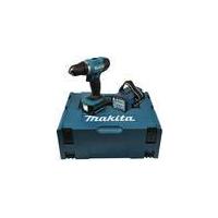 Cordless combi drill 14.4V 2x1.3Ah DDF343RYLJ with lamp and MAKPAC case Makita