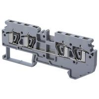Connectwell TTECCSC2.5T2-2 DIN Rail Spring Clamp 2.5mm Terminal (2...