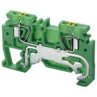 Connectwell TTECCSCG2.5T DIN Rail Spring Clamp 2.5mm Ground Terminal