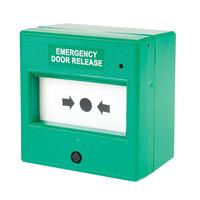Comus CP56SG Resettable Green Emergency Door Release Point with LED