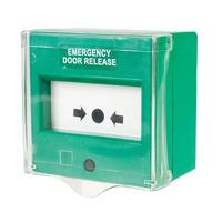 Comus CP54SGSC Resettable Green Emergency Door Release Point W/Cover
