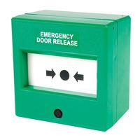 comus cp54sg like glass green emergency door release point