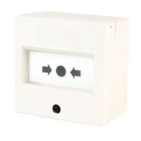 Comus CP74SW Like Glass White Emergency Door Release Point