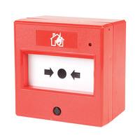 Comus CP51SR Red Fire Alarm Call Point Resettable with Led