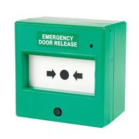 Comus CP55SG Resettable Green Emergency Door Release Point with LED