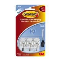 Command Small Clear Utensil Hooks 3 Pack