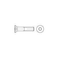 Countersunk screws M10 60 mm Hex socket (Allen) ISO 10642 Steel 100 pc(s) TOOLCRAFT 148902