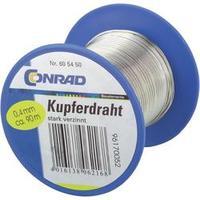 conrad components tin plated copper wire 22 mna reel