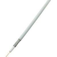 Coax Outside diameter: 6.6 mm RG6 /U 75 ? 65 dB White Conrad Components SH1998C217 25 m