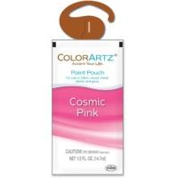 cosmic pink colorartz paint pouch