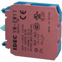 Contact 1 maker, 1 breaker momentary 240 Vac Idec IDEC YW Serie 1 pc(s)