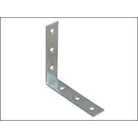 Corner Braces Zinc Plated 75mm Pack of 10