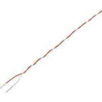 Conrad Components Enamelled Copper Jumper Wire, , 5 mN/A, Red, White Sheath