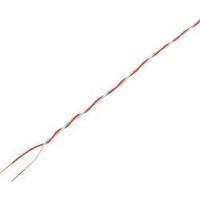 Conrad Components Enamelled Copper Jumper Wire, , 5 mN/A, Red, White Sheath