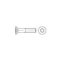 Countersunk screws M6 35 mm Hex socket (Allen) ISO 10642 Steel zinc galvanized 200 pc(s) TOOLCRAFT 149210