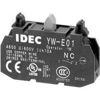 Contact 1 breaker momentary 240 Vac Idec YW-E01 1 pc(s)