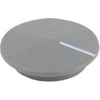 Cover + hand Grey, White Suitable for K12 rotary knob Cliff CL177809 1 pc(s)