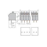 Conductor board terminal series 250 250-512 CAGE CLAMP® S 17.5 A