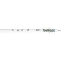 Coax Outside diameter: 6.9 mm 75 ? 100 dB White Interkabel AC 48 Sold per metre