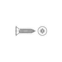 Countersunk sheet metal screw 4.8 mm 90 mm Pozidriv ISO 7050 Steel zinc galvanized 250 pc(s) TOOLCRAFT 147752