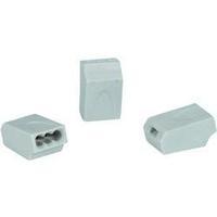 Connector clip flexible: 0.5-1.5 mm² rigid: 0.5-1.5 mm² Number of pins: 3 HellermannTyton HECE-3X1 5-PA-GY-100 1 pc(s) G