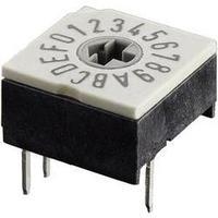 Coded rotary switch Hexadecimal 0-9/A-F Switch postions 16 Hartmann P60A 703 1 pc(s)