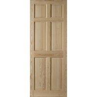 Colonial 6 Panel Clear Pine Interior Door 78in x 30in x 35mm (1981 x 762mm)