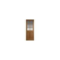 colonial oak veneer 6 lite glazed interior door 78in x 30in x 35mm 198 ...