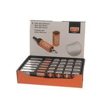 counter top holesaw display set of 32