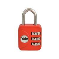 Combination Padlock (Mixed Colour) 28mm